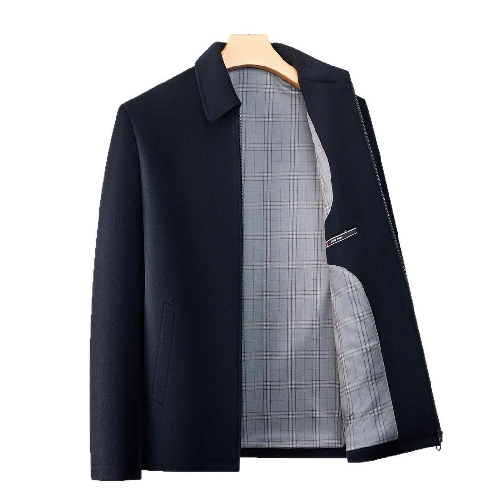 2025 Men's High-End Wool Lapel Jacket - Autumn/Winter Bestseller