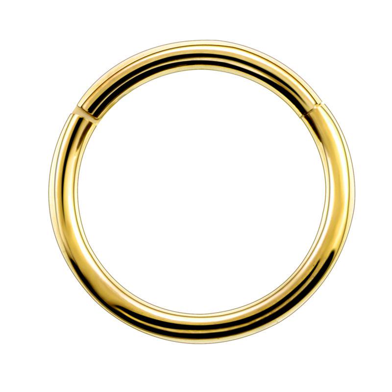 1 Stück G23 Titan Gelenk Segment Nasenring 16g & 14g Brustwarzen Clicker Ohrknorpel Tragus Helix Lippenpiercing Unisex Modeschmuck