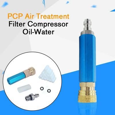 PCP Air Compressor Oil Water Separator Filter 30Mpa High-Pressure Air  Simple Refill Oil-Water Separator