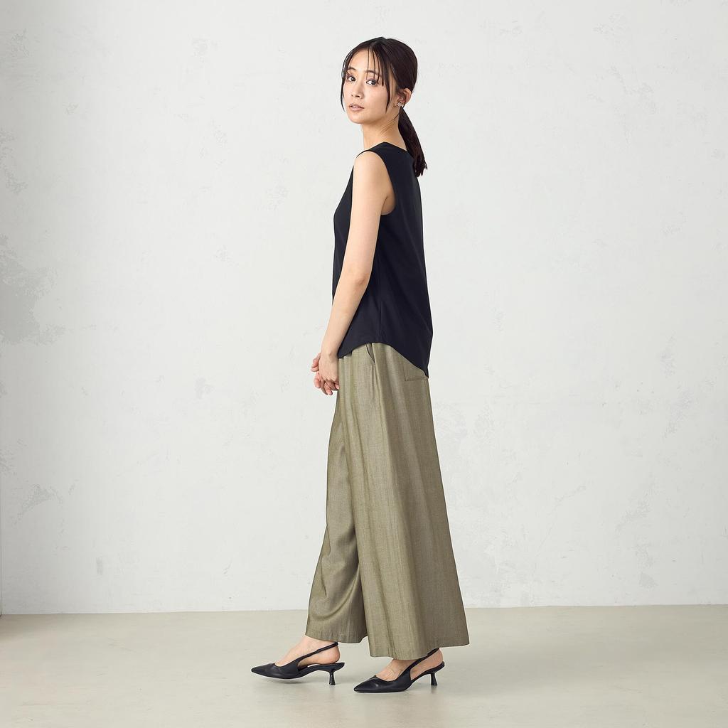 Comme Ca Ism Basic Tank Top M Black 12-63CK01-205