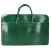 GLENROYAL [Excellent Condition] 02-5225 Bridle Leather 2-Handle Bag/In-Bag Set (2 Pieces) Tote Bag greenUsed