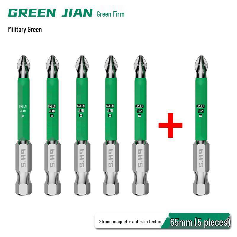 High-Strength Magnetic Electric Screwdriver Set with Impact Extended Bits