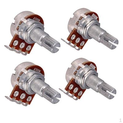 4 stuks Gesplitste Gitaar Potentiometer Controle Audio