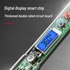 Delixi Adjustable Temperature Soldering Iron Set - High Power, Constant Temperature Solder Pen for Household Repair & Welding.