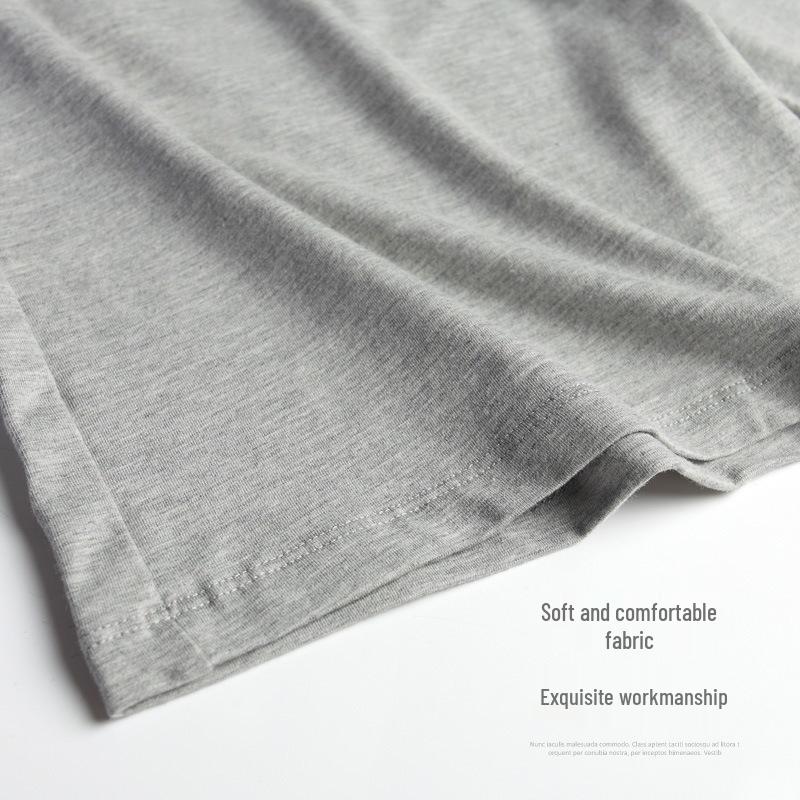 Men's Plus Size Cotton Summer Pajama Shorts - Casual & Lightweight Home Wear