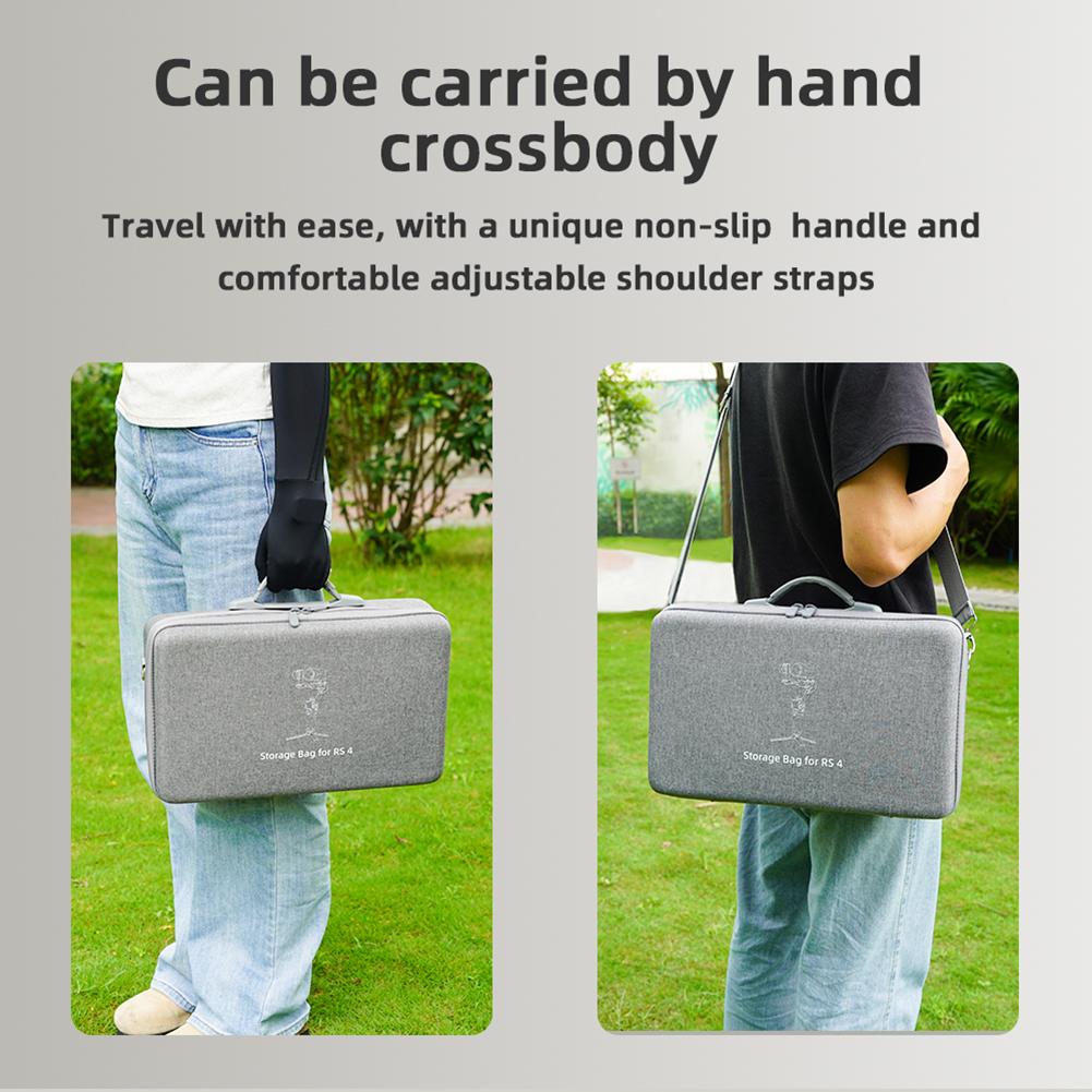 Shoulder Bag Handbag Anti-fall Protective Travel Case Anti-Scratch Carrying Box for DJI RS 4 Gimbal Stabilizer Accessories