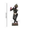 Polyresin Zwart Krishna Banke Bihari Kanha ji Murti Beeld Idool voor Huis Pooja Cadeaustuk Kantoor Decoratie Idool Maat 25,4 cm
