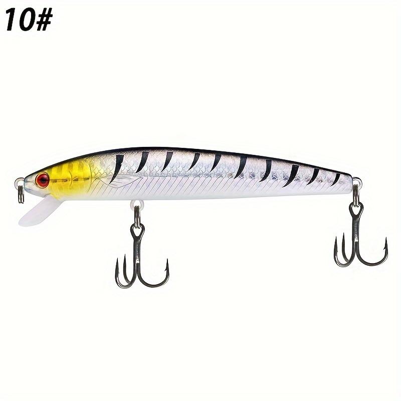 1 PCS 9g/10cm Fishing Lures Minnow Wobbler Floating Bass Trolling Artificial Hard Bait Crankbait Carp Pesca Fishing Tackle