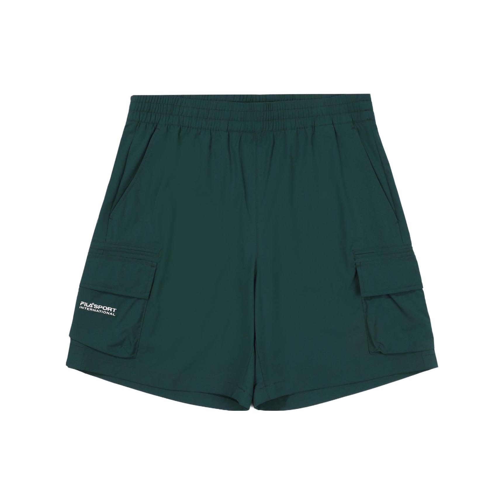 FILA Casual Shorts Unisex Green Moderate FS2TRF2131X-PIG 080