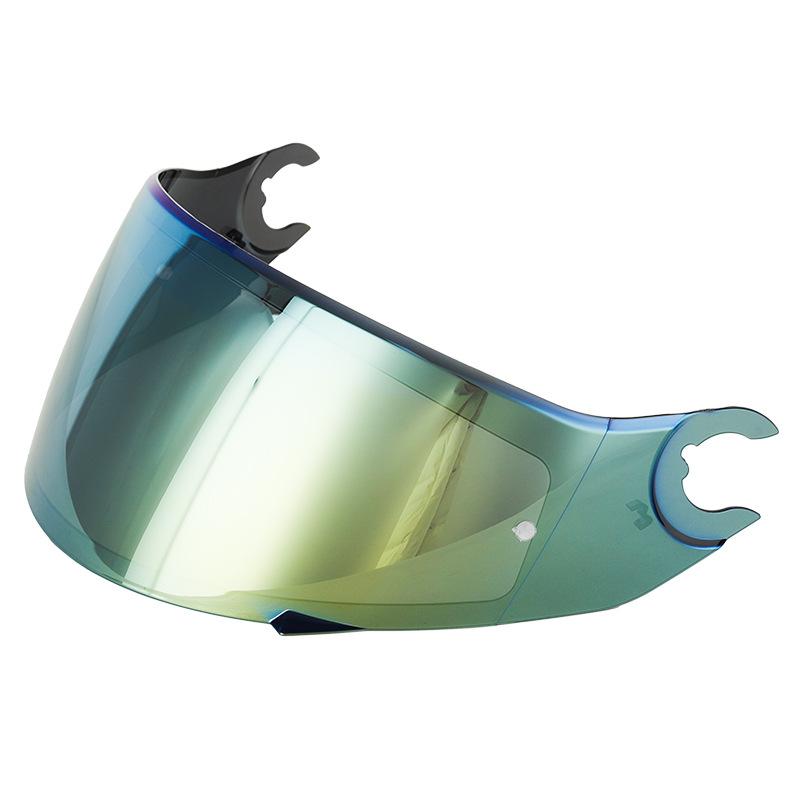 Motorradhelmgläser + kompatibel mit Shark Starry Sky/Spartan galvanisierten Helm-Sicherheitsgläsern