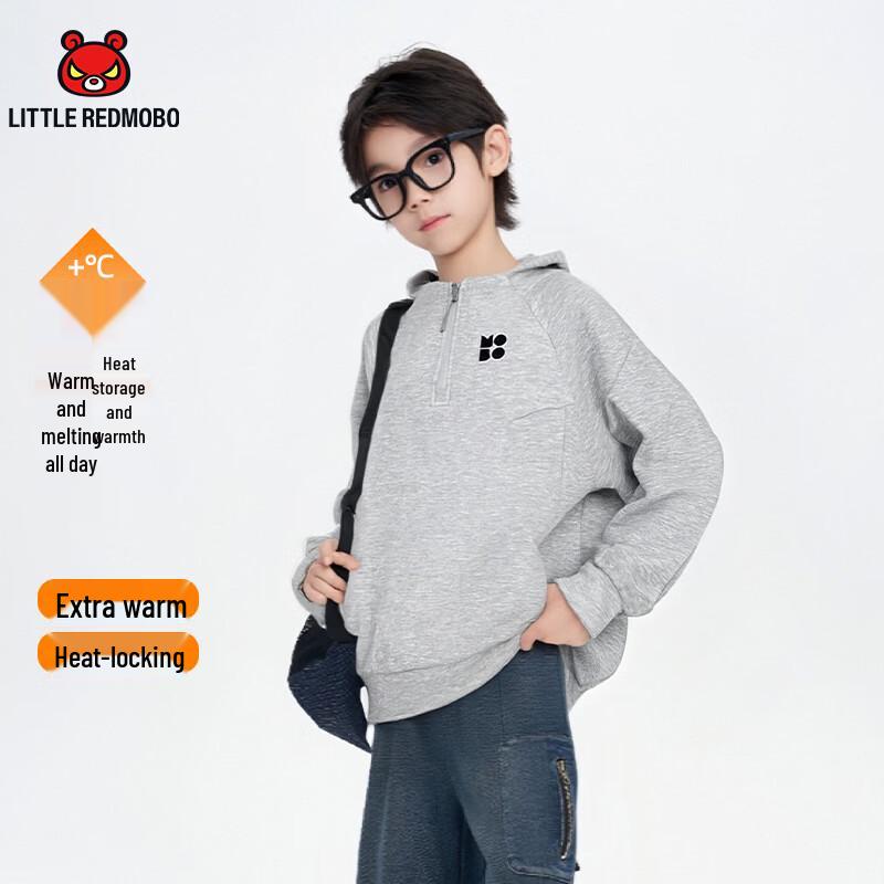 Moba Eyes Boys  DY-MB1069 Hooded Fleece Sweatshirt 130