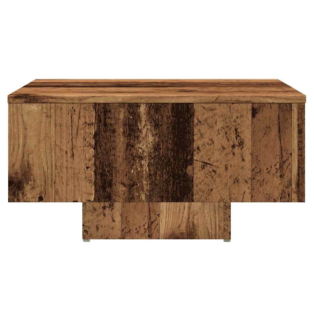 Vidaxl Coffee Table, Old Wood, 60X60X31.5 Cm, Particleboard