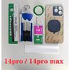 Sticlă Spate Pentru iPhone 14 Pro Max Panou Capac Baterie Gaura Mare Cameră Piese de Reparatie Sticlă Spate Pentru IPhone 14 pro max Cu Kit de Unelte