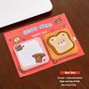 New Kawaii Cartoon Animal Sticky Notes Sticker 60Sheets Cute Rabbit Bear Capybara Astronaut Memo Pad School Office Stationery