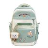 Korean Version Ins Style High-value Backpack Fashionable Large-capacity Schoolbag Junior High School High School College Student Schoolbag Female
