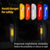 4Pcs Car Logo Sticker Door Reflective Mark Safety Warning For Dacia Duster Logan Spring Sandero Stepway Dokker Lodgy Jogger MCV