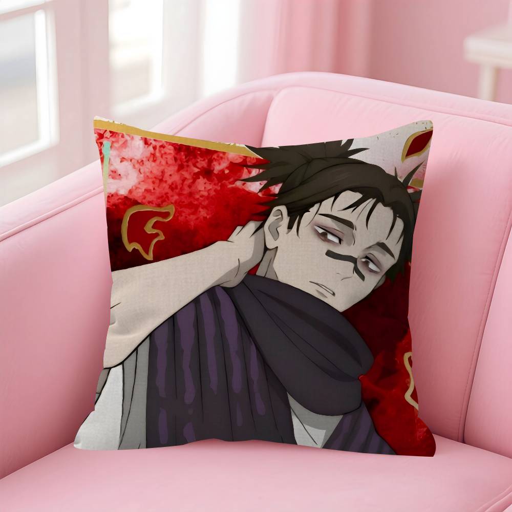 Japan C-Choso Jujutsu Kaisen Anime Cushion Cover Car Throw Pillow Case For Sofa Car Christmas Gift 40X40Cm 45X45Cm