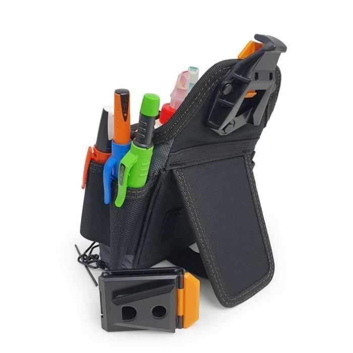 Poche à outils - TOUGHBUILT - TB-CT-34-B-BEA - Noir - 13 poches - ClipTech™ Hub™