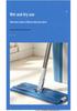 Dual-Use Hands-Free Flat Mop & Bucket Set for Dry and Wet Cleaning in Homes