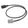 Car USB AUX Adapter Cable 39114TF000 Support MP3 MP4 WMA Replacement for MITSUBISHI ASX 2009 Onwards