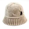 Universal Chemistry Wool Ivory Knit Drop Bucket Hat Knit