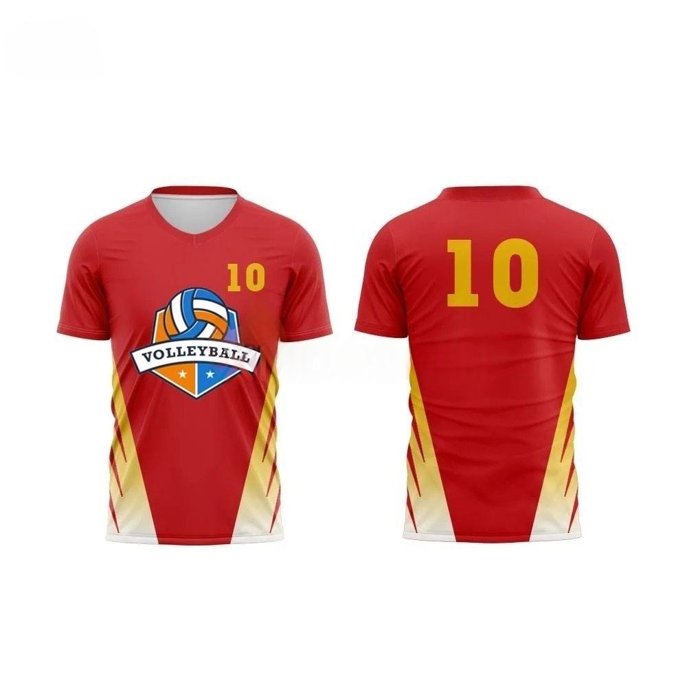 Tricou Sport Bărbați cu Imprimeu 3D Volei, cu Mânecă Scurtă, cu Uscare Rapidă, pentru Antrenament în Aer Liber, Personalizabil, Confortabil