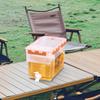 3.5/6L Fridge Drink Dispenser Large Capacity Lemonade Tea Water Kettle Leakproof Summer Water Dispenser for Outdoor Picnic Party