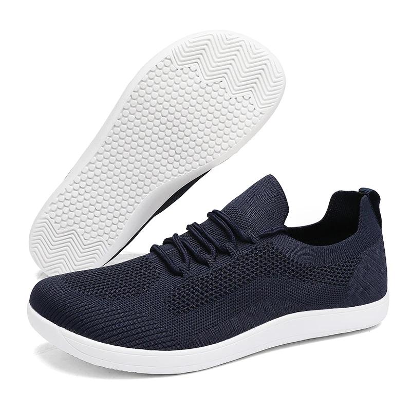 Men's Slip on Casual Walking Shoes Wide Feet Comfortable and Stable Mesh Fabric Jogging Daily Necessities Sports Shoes for Women