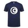 Omnitee New Fashion Tunisia Flag T Shirts Unisex Summer Style Short Sleeve Cotton Oneck Fashion Tunisian Tshirts Tops Oz011