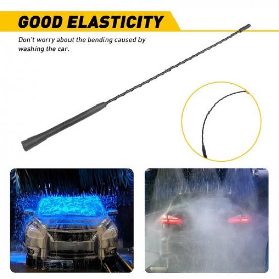 16" Antenna Black Mast Power AMFM Radio For TOYOTA SIENNA 1998-2016 Brand New