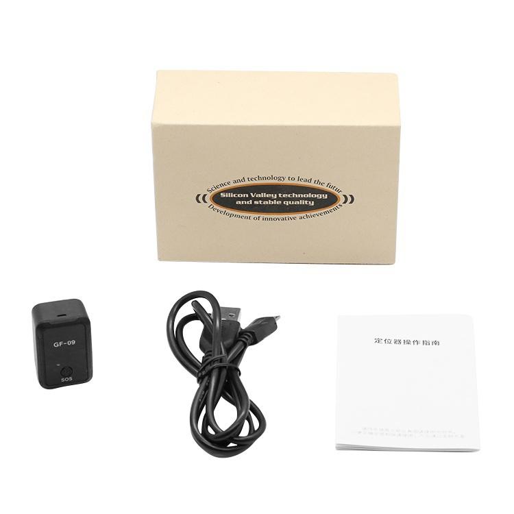 GF-07/09 Gravador Remoto em Tempo Real Rastreador GPS Magnético e Cartão TF de 32G(opcional) Localizador Inteligente de Localização de Pessoas Dispositivo de Rastreamento
