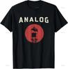 Lampový zesilovač Analogový Vintage Retro 80s 90s Tričko TShirt Trendy Minimalistický Elegantní Anime Tričko Pohodlné Okouzlující