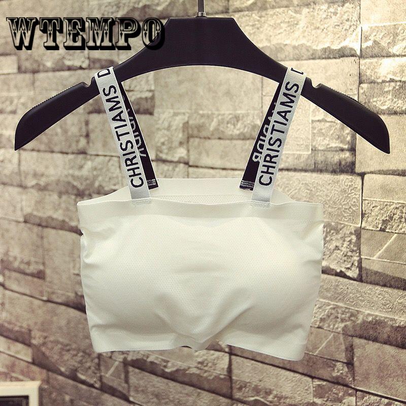 

Спортивный бюстгальтер для йоги для женщин и девочек, сексуальный бесшовный бюстгальтер без косточек one size