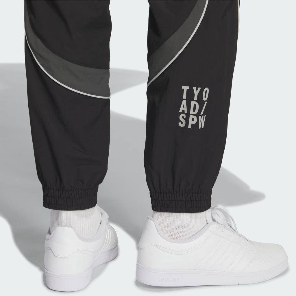 Adidas Brand Love Loose Woven Cuffed Casual Pants Men bottoms KF1337