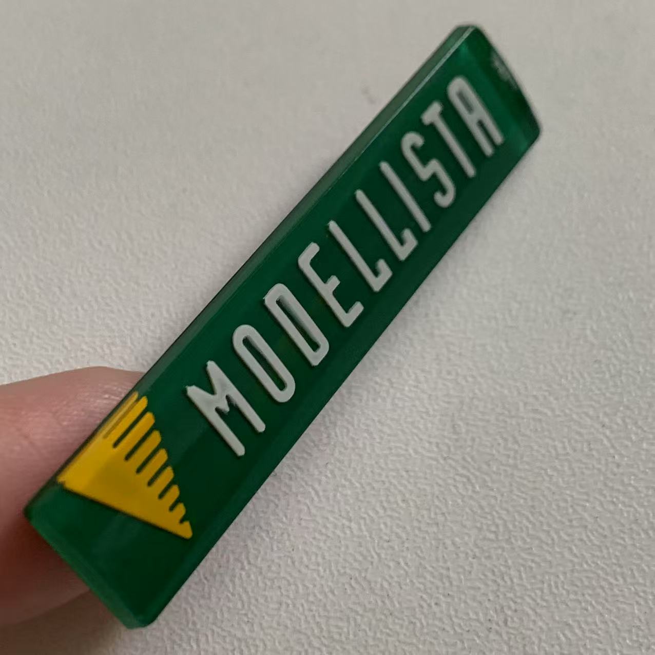 

1Pcs/10Pcs MODELLISTA Emblem Logo Stickers Rear Trunk Front Lip Small Label Grill Fender Side Badge Sticker Styling Accessories 55mm X 12mm&1pcs MODELLISTA