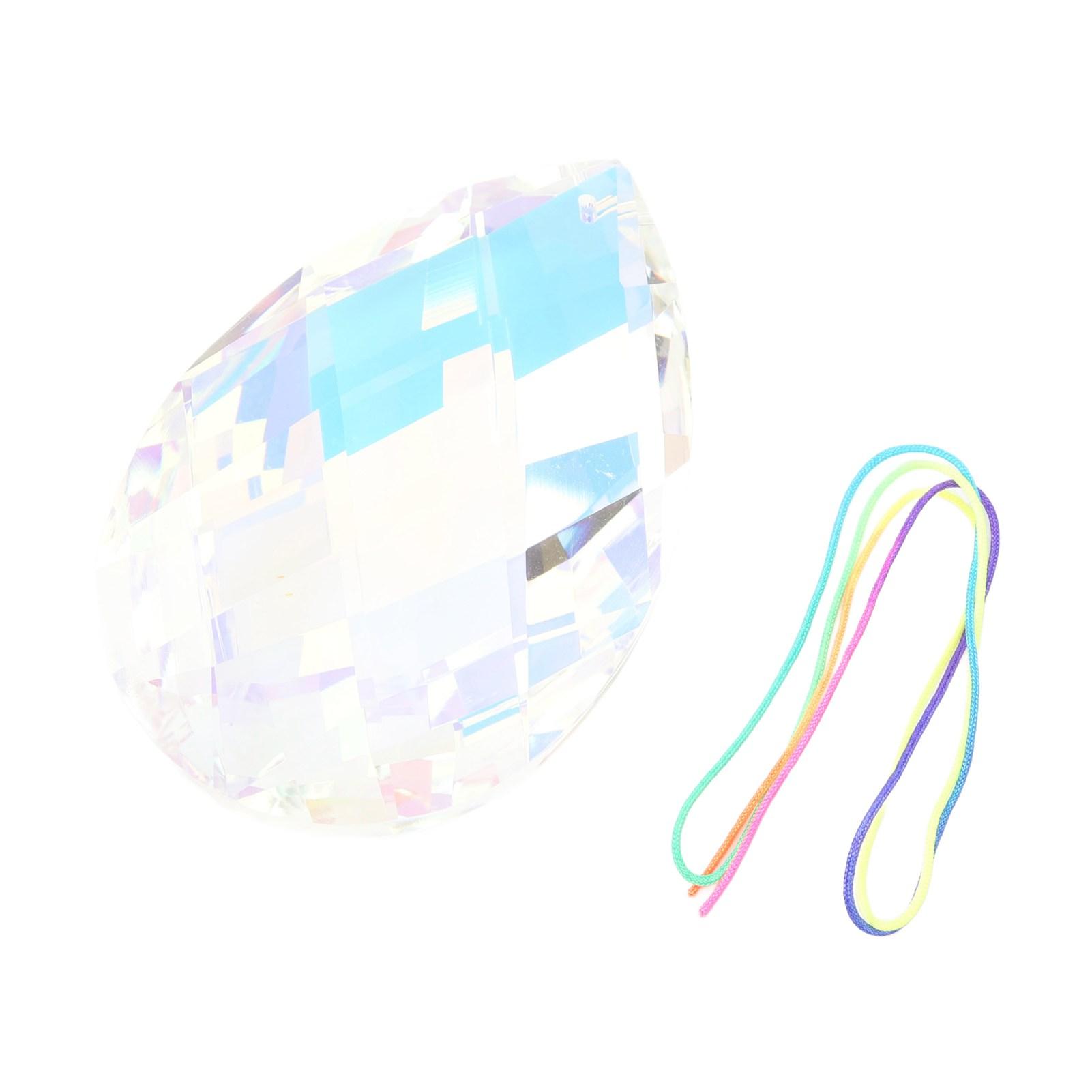 

Подвеска-кристалл для ловли солнечного света, призмы, радужный ловец солнца, призматическая подвеска для окна, рождественское украшение