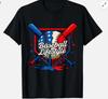 Baseball Livsstil 101 Kläder Drip Baseball Unisex T-shirt