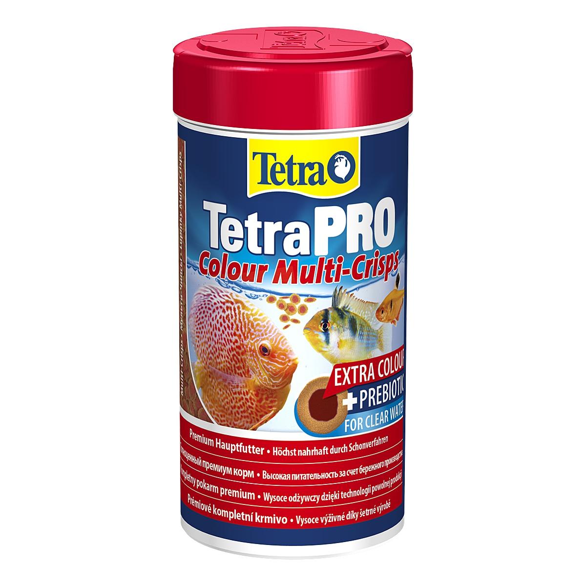 Tetra Pro Color Multi-Crisps 300Ml - Alimento colorante premium per pesci