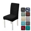 Jacquard Printed Stretch Chair Cover Custom Size Waterproof Anti-Dirty Seat Cover for Dining Sofa Home Kitchen Birthday Party