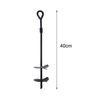MERIGLARE 4x Screw-in Ground Anchors, Heavy-Duty Equipment for Tent Pegs, Tent Stakes, Sheds, Hiking, Swings, Canopies, and Carpentry