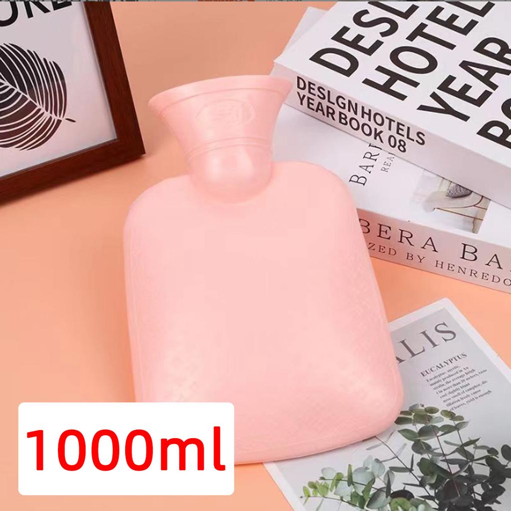 Thickened explosion-proof hot water bag hand warmer hot compress stomach warmer foot warmer imitation rabbit velvet water warmer