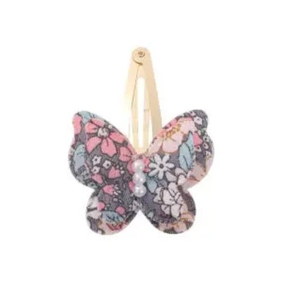 40 Style Butterfly Hair Clips Print Alloy Hairpin Simulated Pearl Bow Hair Clip Kids Hairbangs Diy Korean Accessories