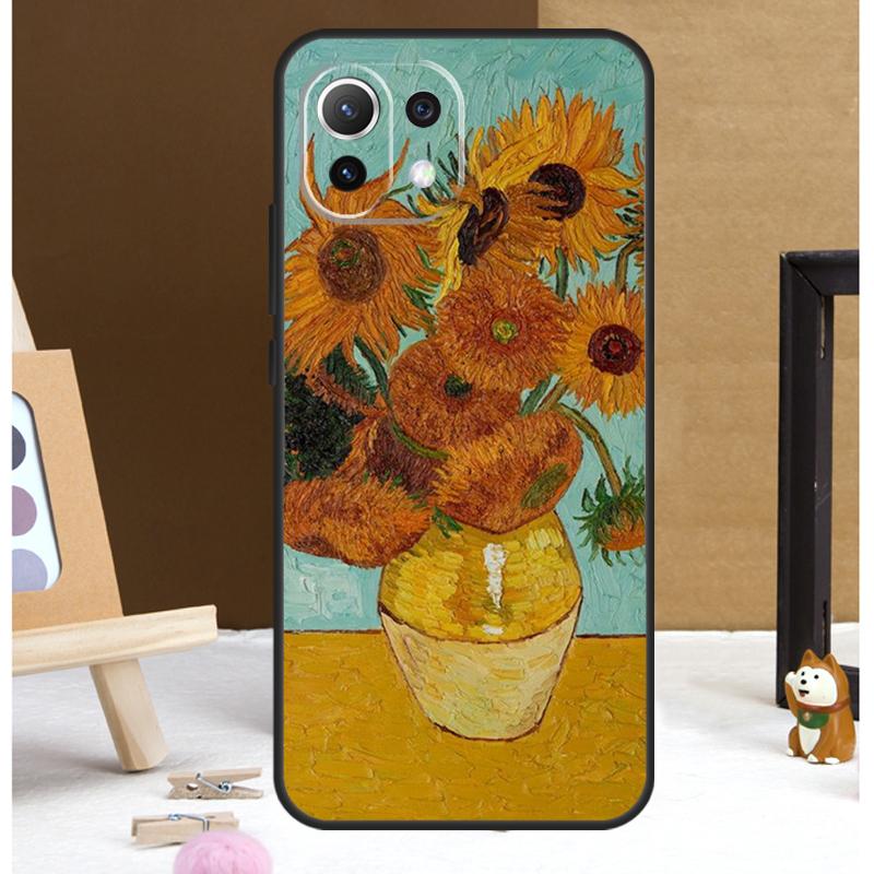 Van Gogh Art Oil Painting Case For Xiaomi 14 Ultra 13 11T 12T 13T Pro 12 Lite POCO X6 Pro X3 X4 X5 M5s M6 F3 F5 Cover