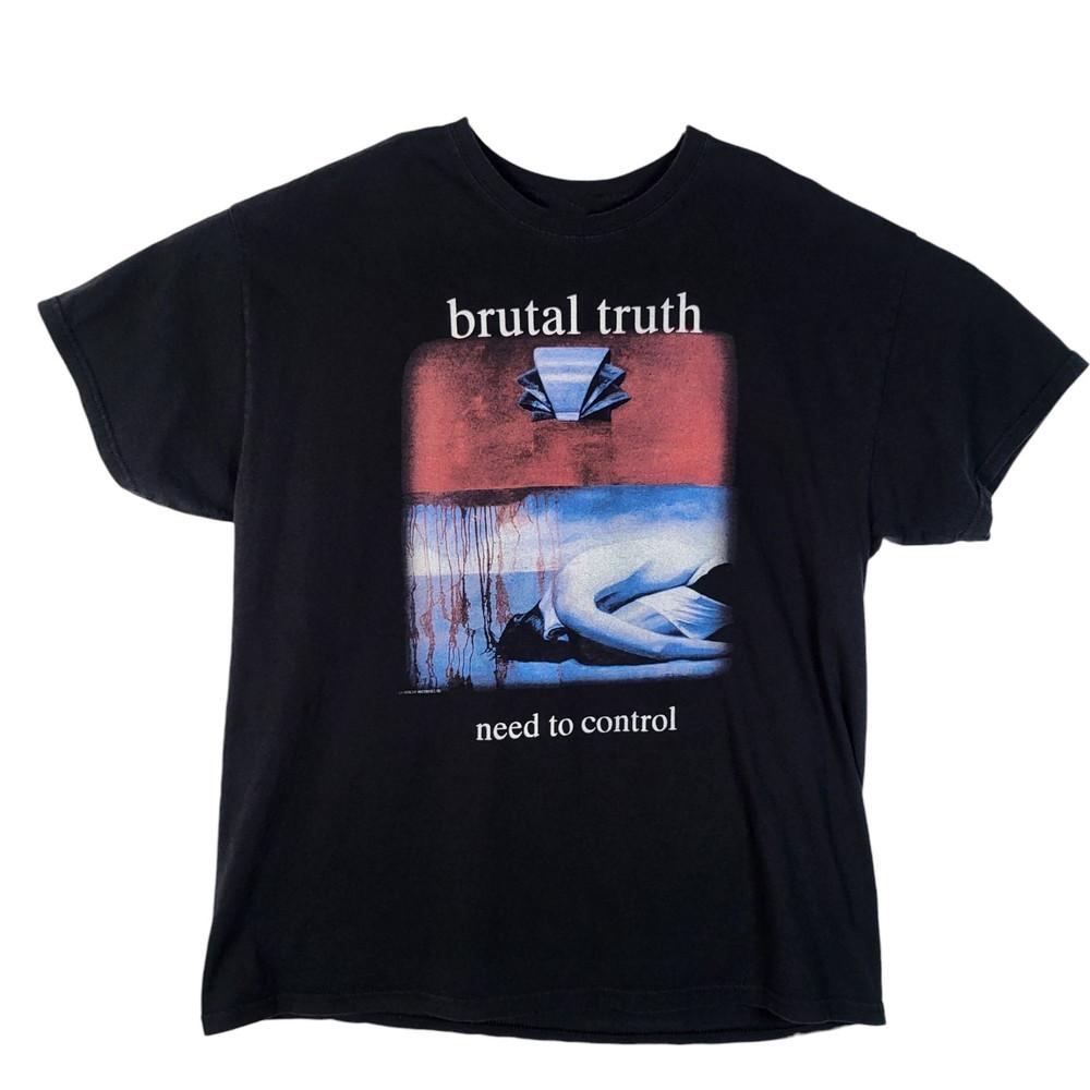 Collection Brutal Truth Band Tshirt unisex All Size NZ171  Unisex T-Shirt XXXXL