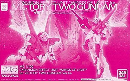 

BANDAI MG 1/100 V2 Gundam Ver.Ka Expansion Effect Unit Wings of Light Plastic Model Kit (Hobby Online Shop Exclusive)