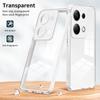 For Xiaomi Redmi Note 13 Pro 4G/Poco M6 Pro 4G Case Clear TPU+PC Shockproof Phone Shell