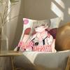 Saint Cecilia And Pastor L-Lawrence Anime Pillow Case Fashion Square Pillowcase Bedroom Sofa Room Ins Decoration Leisure