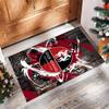 Stade Rennais FC Soccer Football Pattern Soft Area Rug Non Slip Indoor Floor Carpet Sports Decor Mat for Bedroom