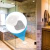 3/5/10PCS Silicone Square Shower Drain Hair Catcher, Anti-Clogging Sink Strainer with Suction Cups, Drain Protector