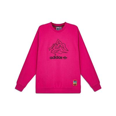 adidas Originals Adv Crew Casual Sport Sweatshirt Men Tops Pink GV0924